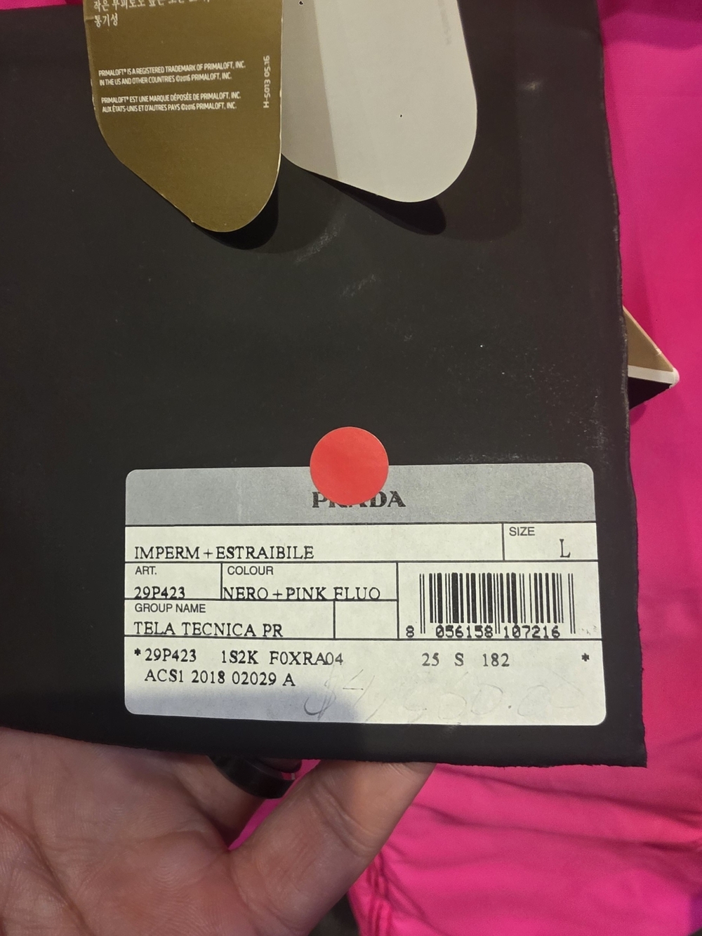 Prada Hot Pink Hooded Ski Coat - Picture 4 of 7